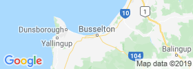 Busselton map
